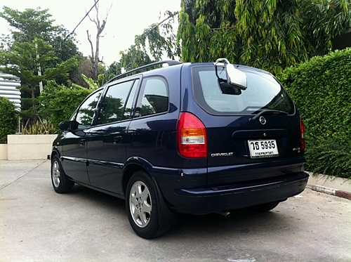 ขายCHEVROLET ZAFIRA เบาะ7ที่นั่ง รถครอบครัว ตัวTOP 1.8 สวยเลยคับ