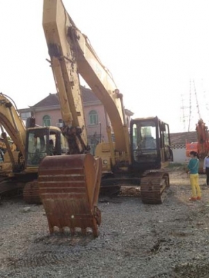 รถแบคโฮมือสอง CAT 320C สภาพรถเยี่ยม 090-268-2646