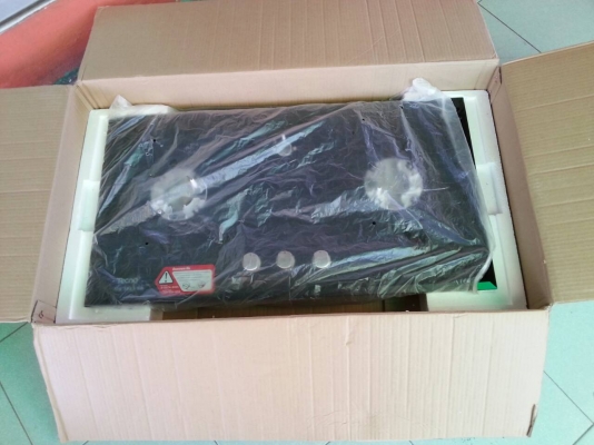 ขายเตาฝังแก๊สยี่ห้อTECNOPLUSแบบ3หัวเตาฐานเตาเป็นกระจกนิรภัยทนความร้อนสูงหรูสวยงามมากๆขายกันราคาไม่แพงครับ