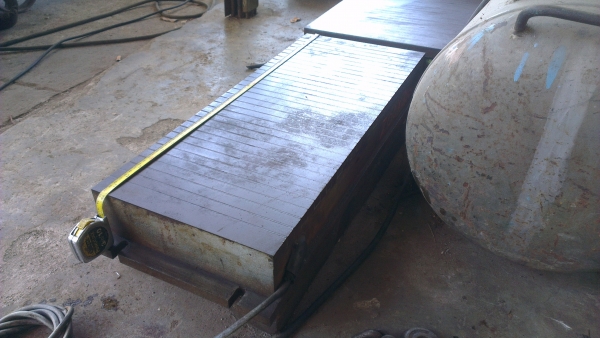 Sell> ขายแม่เหล็กจับชิ้นงาน 700x300 ใช้ระบบไฟฟ้า ของ Taiwan จัดส่งทั่วประเทศครับ กำแพงแสน นครปฐมครับ