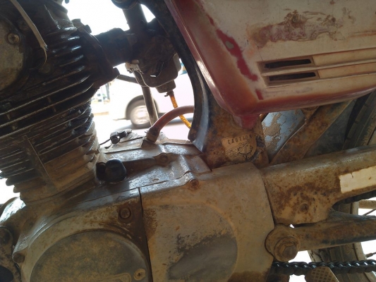 honda gl110 เดิมแห้ง ทะเบียน/โอน 9,500บาท.