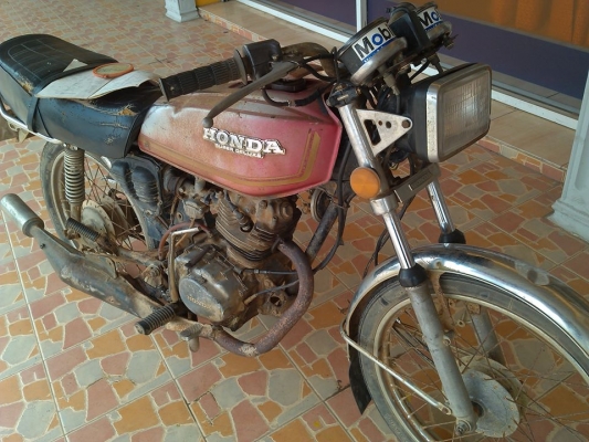 honda gl110 เดิมแห้ง ทะเบียน/โอน 9,500บาท.