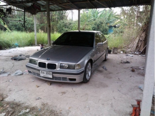 1995 BMW 318iA e36 เกียร์ออโต้ เครื่องเดิม 1800 cc ถูกๆมาเอา 159,000 บาท