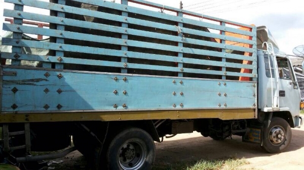 รถอีซูซุ 6 ล้อ  รั้ว ( ไม่ดั้ม )   FRR12FA  175 แรงม้า.  สนใจติดต่อ 081 - 6079515