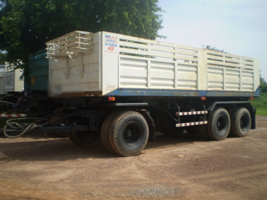 ขายลูกพ่วงดัมพ์ อู่เสรีชัย ยาว 7 เมตร ปี 50 ทะเบียนพร้อม