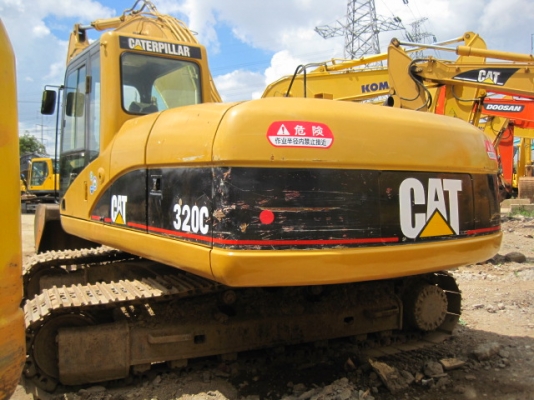 รถแบคโฮมือสอง CAT 320C สภาพรถเยี่ยม 090-268-2646