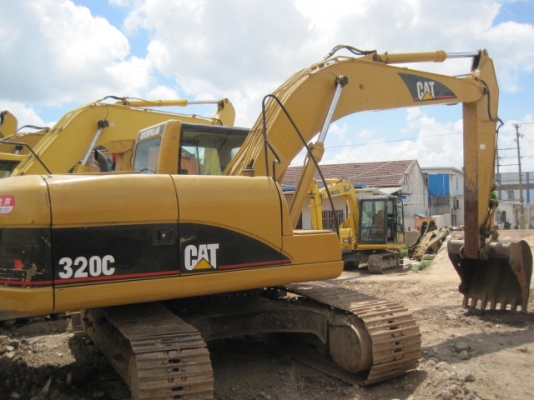 รถแบคโฮมือสอง CAT 320C สภาพรถเยี่ยม 090-268-2646