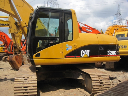 รถแบคโฮมือสอง CAT 320C สภาพรถเยี่ยม 090-268-2646