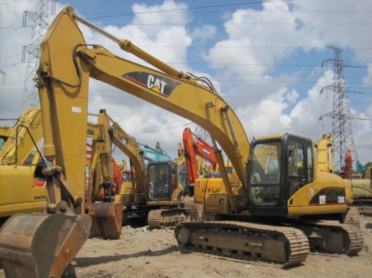 รถแบคโฮมือสอง CAT 320C สภาพรถเยี่ยม 090-268-2646