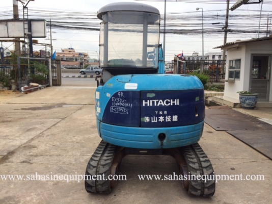 รถขุด HITACHI รุ่น EX33U S/N BNP001XX นำเข้า บจก.สหสินอีควิปเม้นท์ โทร.081-5851880, 02-5168100-1 www.sahasinequipment.com