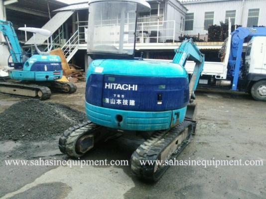 รถขุด HITACHI รุ่น EX33U S/N BNP001XX นำเข้า บจก.สหสินอีควิปเม้นท์ โทร.081-5851880, 02-5168100-1 www.sahasinequipment.com