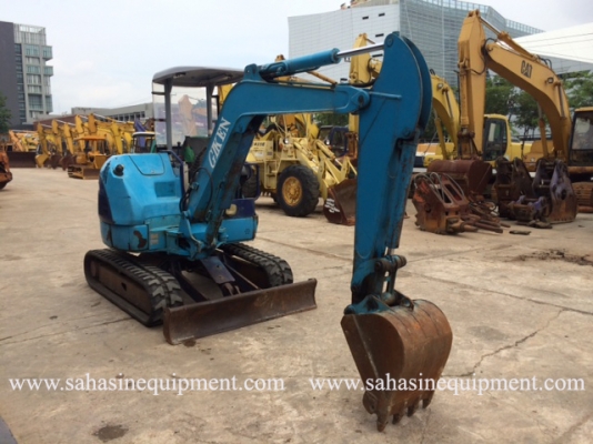 รถขุด HITACHI รุ่น EX33U S/N BNP001XX นำเข้า บจก.สหสินอีควิปเม้นท์ โทร.081-5851880, 02-5168100-1 www.sahasinequipment.com