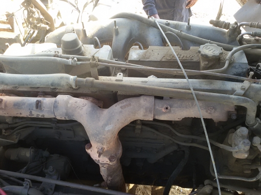 ขายรถ HINO FM2K วางเครื่องK13D 2เพลา ดั้ม  แม่+ลูก ติดก๊าซNGV 8ถัง