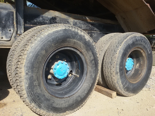 ขายรถ HINO FM2K วางเครื่องK13D 2เพลา ดั้ม  แม่+ลูก ติดก๊าซNGV 8ถัง