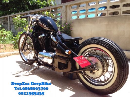 ขาย Kawasaki Vulcan 400 แต่ง Old School เอกสาร อินวอย สรรพสามิตแท้