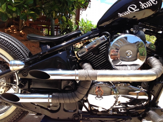 ขาย Kawasaki Vulcan 400 แต่ง Old School เอกสาร อินวอย สรรพสามิตแท้