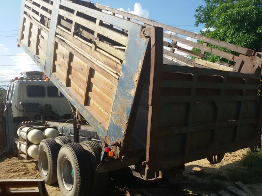 ขายรถ HINO FM3MNKD 2เพลา  ดั้ม  แม่+ลูก ติดก๊าซNGV 8ถัง