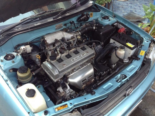 TOYOTA SOLUNA 1.5 GLI ปี 97 ภาษีเต็ม สีสวย ล้อแม็ก 4 ล้อ กันสาดครบๆ กระจกไฟฟ้า พวงมาลัย พาวเวอร์ เครื่องดีมาาก แห้งๆไม่มีเยิ้มควันไม่ไหล เกียรดีไม่มีหลุด ช่วงล่างแน่นๆไม่มีดัง 160สบายๆ ระบบไฟครับๆ ภายในสวยๆไม่มีขาด แตก หัก แอรหนาวๆๆๆๆๆ เบรคโคตรหนึบ ดึงเบร