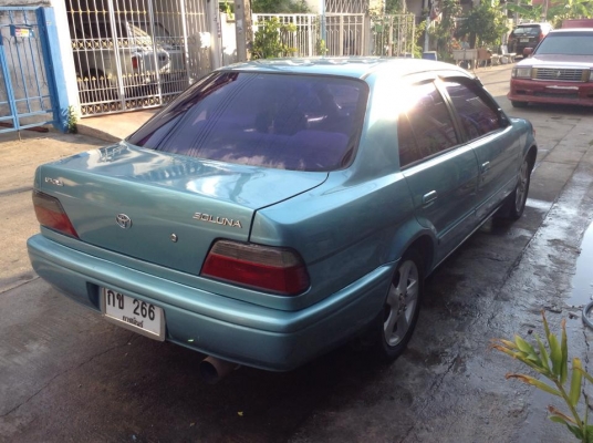 TOYOTA SOLUNA 1.5 GLI ปี 97 ภาษีเต็ม สีสวย ล้อแม็ก 4 ล้อ กันสาดครบๆ กระจกไฟฟ้า พวงมาลัย พาวเวอร์ เครื่องดีมาาก แห้งๆไม่มีเยิ้มควันไม่ไหล เกียรดีไม่มีหลุด ช่วงล่างแน่นๆไม่มีดัง 160สบายๆ ระบบไฟครับๆ ภายในสวยๆไม่มีขาด แตก หัก แอรหนาวๆๆๆๆๆ เบรคโคตรหนึบ ดึงเบร TOYOTA SOLUNA 1.5 GLI ปี 97 ภาษีเต็ม สีสวย ล้อแม็ก 4 ล้อ กันสาดครบๆ กระจกไฟฟ้า พวงมาลัย พาวเวอร์ เครื่องดีมาาก แห้งๆไม่มีเยิ้มควันไม่ไหล เกียรดีไม่มีหลุด ช่วงล่างแน่นๆไม่มีดัง 160สบายๆ ระบบไฟครับๆ ภายในสวยๆไม่มีขาด แตก หัก แอรหนาวๆๆๆๆๆ เบรคโคตรหนึบ ดึงเบร
