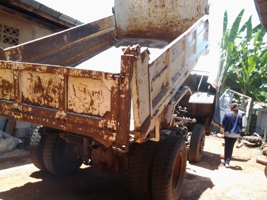 MITSU 6ล้อดั้ม คุณหลง เครื่อง 6D15 เฟืองท้ายคุณหลง