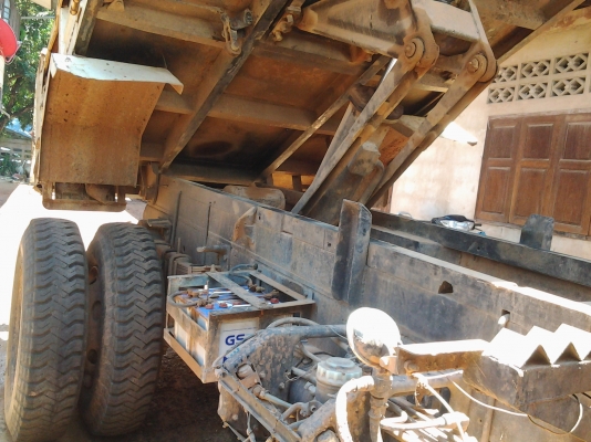 MITSU 6ล้อดั้ม คุณหลง เครื่อง 6D15 เฟืองท้ายคุณหลง