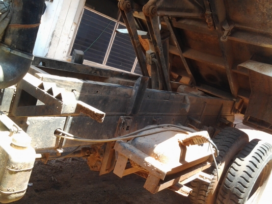 MITSU 6ล้อดั้ม คุณหลง เครื่อง 6D15 เฟืองท้ายคุณหลง