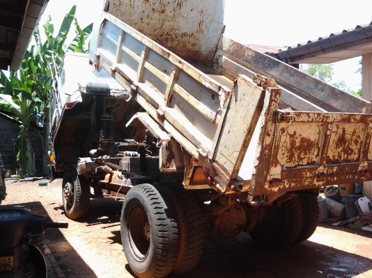 MITSU 6ล้อดั้ม คุณหลง เครื่อง 6D15 เฟืองท้ายคุณหลง