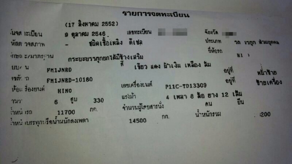 ฮีโน่เปอร์เฟีย 12 ล้อ ดั้ม P11C 330 แรงม้า. ปี 25 สนใจติดต่อ 081 - 6079515 ฮีโน่เปอร์เฟีย 12 ล้อ ดั้ม P11C 330 แรงม้า. ปี 25 สนใจติดต่อ 081 - 6079515