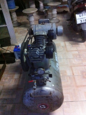 ปั๊มลมSWAN มอเตอร์มิตซู 2 แรง ไฟ 220 โวล์