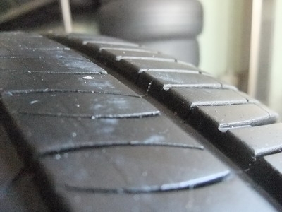กะทะล้อ ขอบ 15 4รู 100 พร้อมยาง Michelin 185/60/15 ปี 12