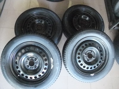 กะทะล้อ ขอบ 15 4รู 100 พร้อมยาง Michelin 185/60/15 ปี 12