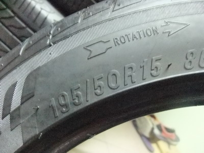 ยาง Maxxis I-Pro 195/50/15 ปี 11