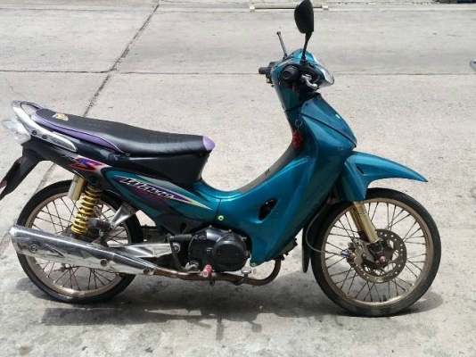 สตาร์ทมือ wave125s digital สีเขียวดำ กท273 เครื่องดี ปี 46