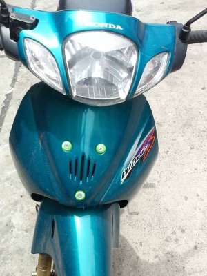 สตาร์ทมือ wave125s digital สีเขียวดำ กท273 เครื่องดี ปี 46