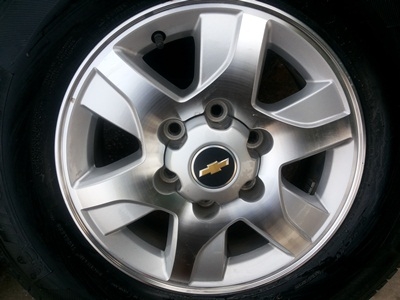 ขายล้อแม็กChevrolet trail blazer ขอบ 16 นิ้วพรร้อมยาง 1 ชุด