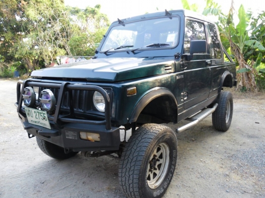 ขาย sportty ปี1996 ยกสูงเทินเพลาแล้ว สีเขียว ขาย sportty ปี1996 ยกสูงเทินเพลาแล้ว สีเขียว