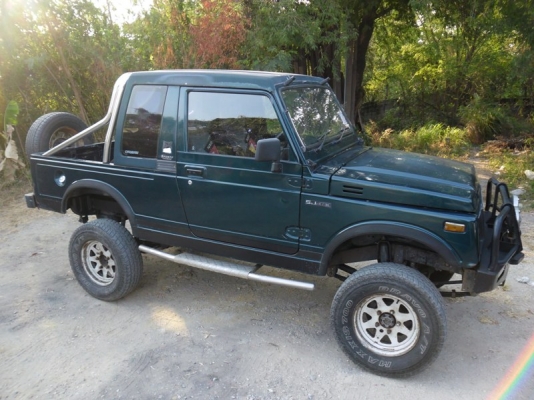 ขาย sportty ปี1996 ยกสูงเทินเพลาแล้ว สีเขียว ขาย sportty ปี1996 ยกสูงเทินเพลาแล้ว สีเขียว