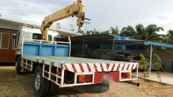 รถฮีโน่ 6 ล้อ พื้นเรียบ ( ติดเครน 3 ตัน ) 220 แรงม้า ปี 48 ( รถวิ่ง 6x,xxx กม. ) สนใจติดต่อ 081 - 6079515 รถฮีโน่ 6 ล้อ พื้นเรียบ ( ติดเครน 3 ตัน ) 220 แรงม้า ปี 48 ( รถวิ่ง 6x,xxx กม. ) สนใจติดต่อ 081 - 6079515