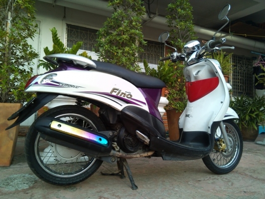 Fino ปี51 ขาวชมพู ทะเบียน กท 148 เดิมๆ  เครื่องดี