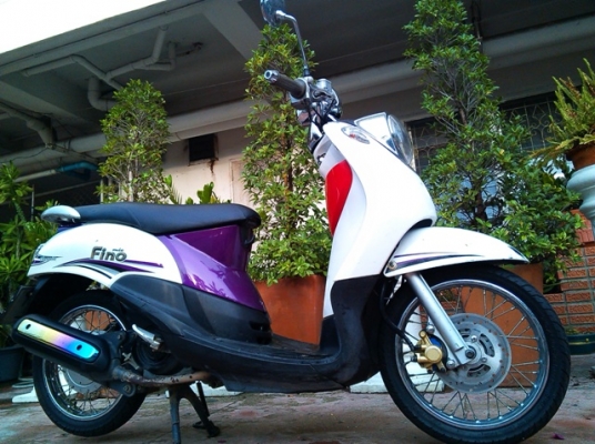 Fino ปี51 ขาวชมพู ทะเบียน กท 148 เดิมๆ  เครื่องดี