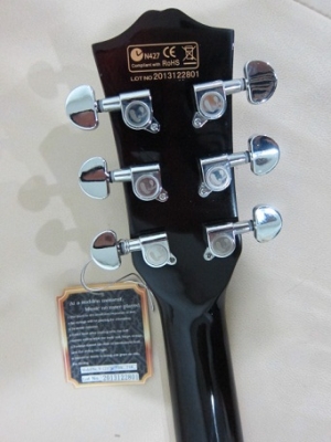 กีต้าร์โปร่งเว้าไฟฟ้า Vivid รุ่น V-121c ของใหม่ EQ อย่างดี G-Tone GT-2 มีจูนเนอร์