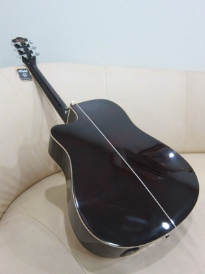 กีต้าร์โปร่งเว้าไฟฟ้า Vivid รุ่น V-121c ของใหม่ EQ อย่างดี G-Tone GT-2 มีจูนเนอร์