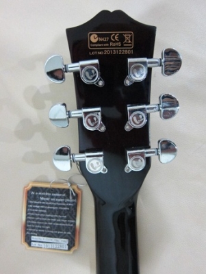 กีต้าร์โปร่งเว้าไฟฟ้า Vivid รุ่น V-121c สีซันเบิร์ส ของใหม่ EQ อย่างดี G-Tone GT-2 มีจูนเนอร์