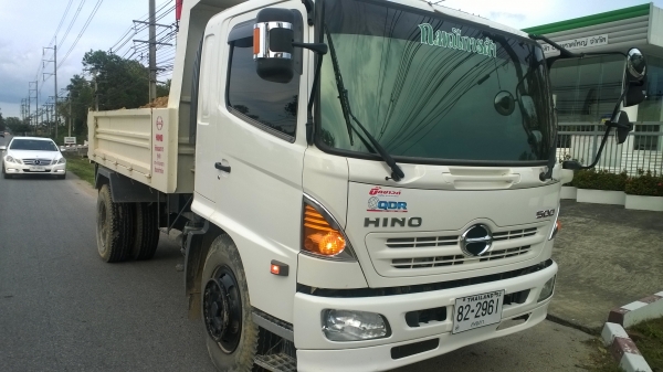 ขายดาวน์...350000.HINO FG8JGLE 6ล้อดั้ม 220แรง ซีรี่500 ปี56 ใมล์40xxx กม.