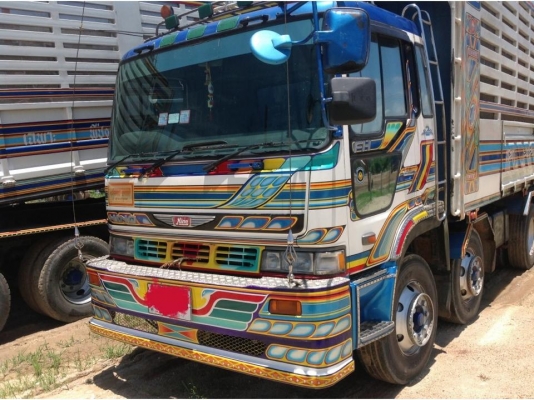 รถพ่วง Hino Profia 24ล้อ เครื่อง K13C ฝาสูง 360 แรง ดั้มแม่ลูก