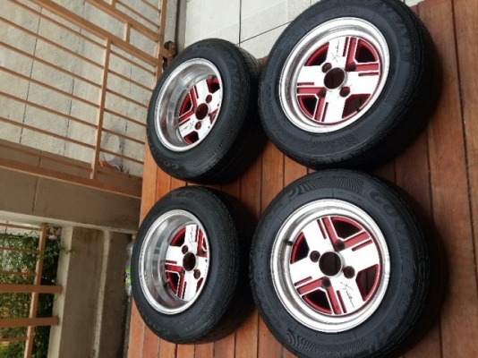 ขายล้อเรโทรลายบวก Enkei รุ่น x-factor (made in japan)