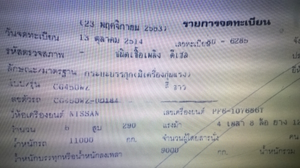 (มัดจำ500000.จากบัง..ยะลา)12ล้อท้ายลาดNISSAN UD CG450WZ...ติดเครน5ตัน รถนอกแท้ เล่มทะเบียนครบ....รถสภาพดี .