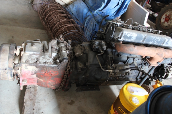 ขายเครื่องยนต์ 6D15 ถอดจาก 10 ล้อ mitsubishi fuso