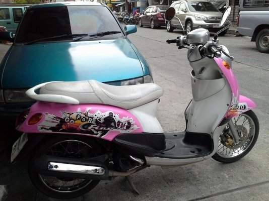 Fino ปี 53 สีชมพู  เครื่องเดิม รถบ้าน ชุดสีสวย เอกสารครบ