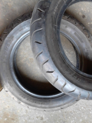 ยางรถจักรยานยนต์ DUNLOP ขอบ 12  มีคู่หน้า-หลัง  TEL.081-427-3941